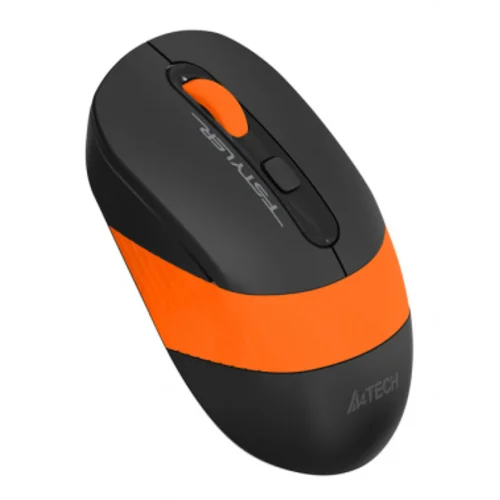 Мышь A4Tech Fstyler FG10 черный/оранжевый оптическая (2000dpi) беспроводная USB (4but) Мышь A4Tech Fstyler FG10 черный/оранжевый оптическая (2000dpi) беспроводная USB (4but)